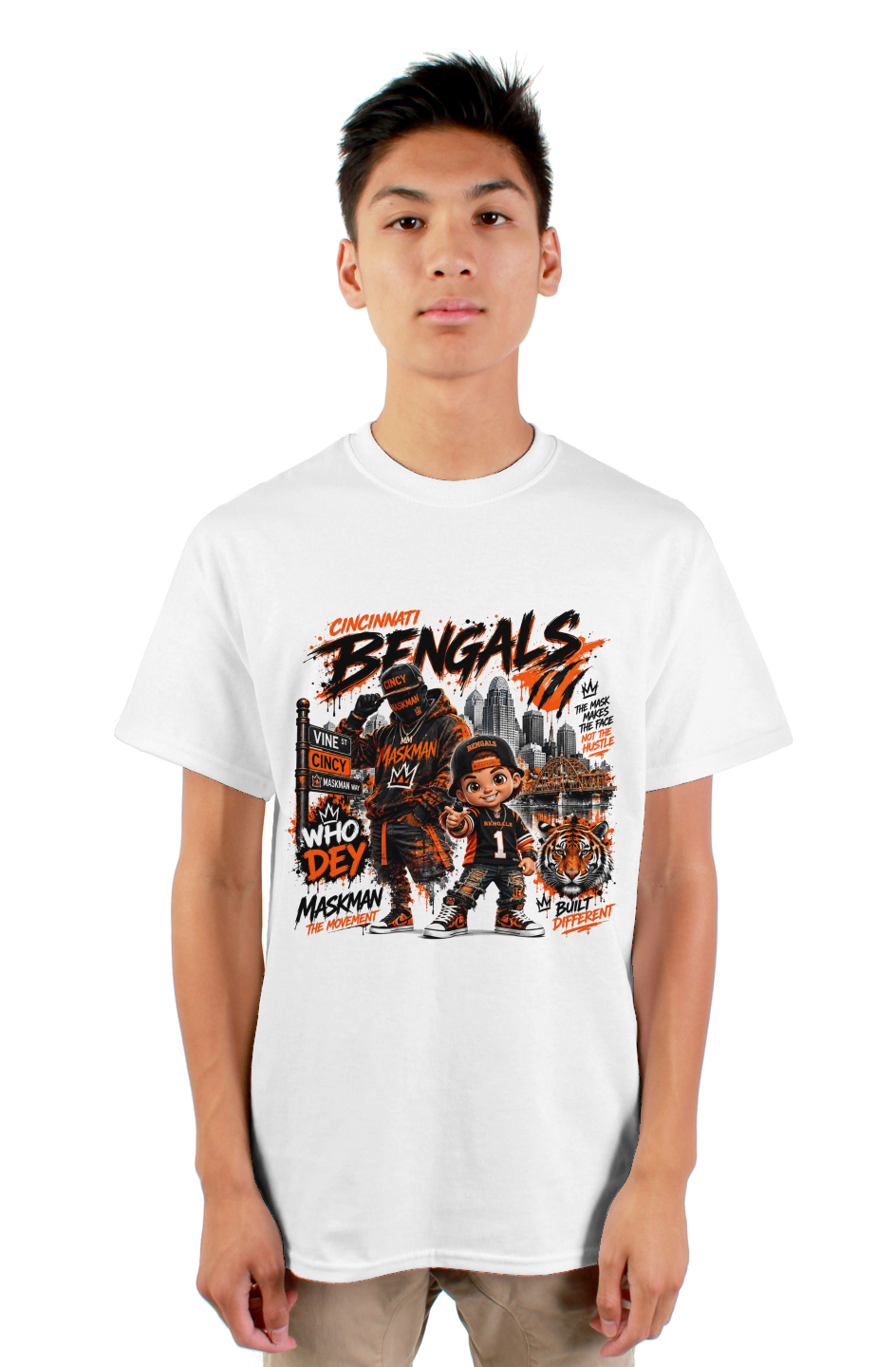 Bengals 1 mens tshirt