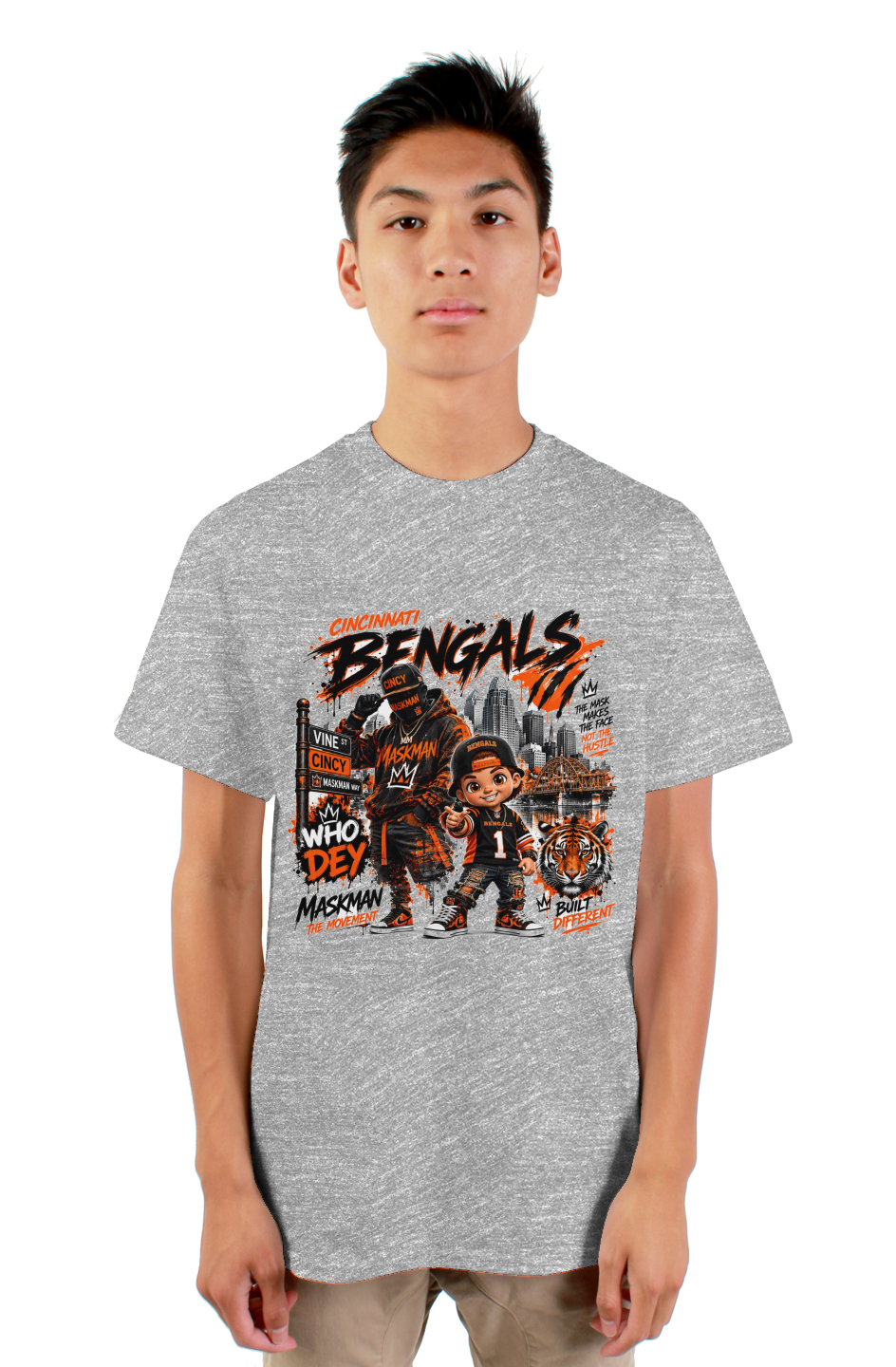 Bengals 1 mens tshirt