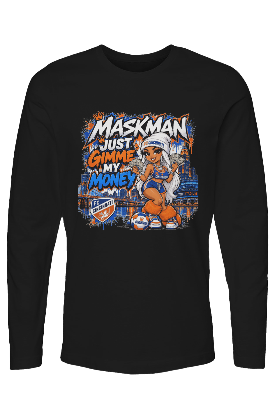 Nati Smurf Long Sleeve T Shirt
